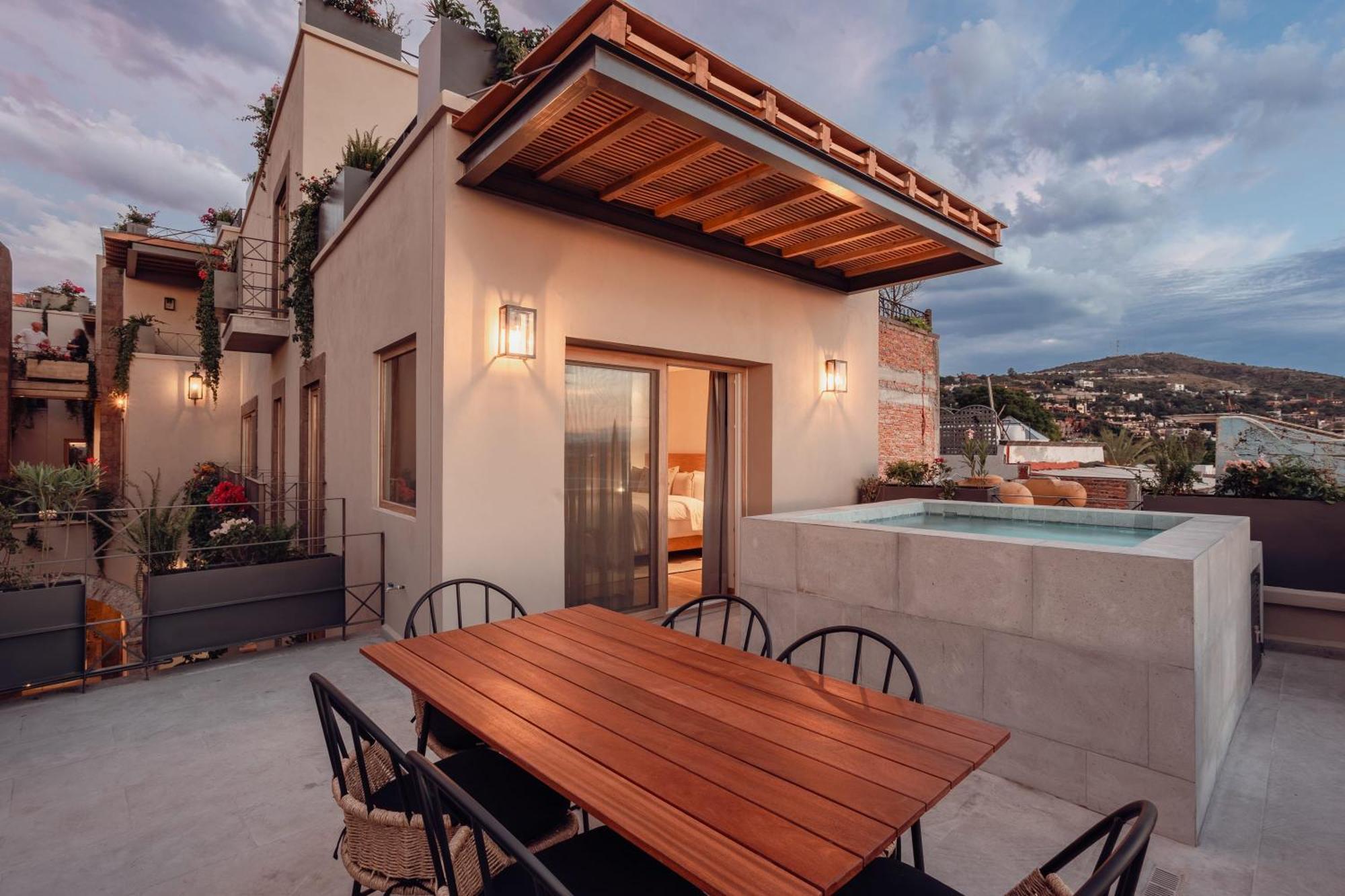 Le Cottage San Miguel De Allende, Modern Luxury In Centro With Pool & Jacuzzi 객실 사진